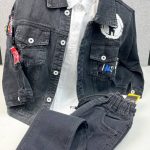 کت جین خارجی پسرانه مدل PUSH