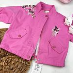 کت کتان گلدوزی شده خارجی